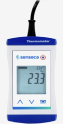 Thiết bị đo nhiệt độ có báo động chống nước với đầu dò chèn Senseca ECO 121-I3-GKK1000